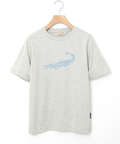 モチーフプリント 天竺 Tシャツ【UVカット】【オンラインショップ・一部店舗限定】