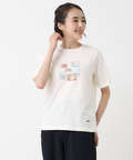 プレーティング天竺 プリント Tシャツ【オンラインショップ・一部店舗限定】