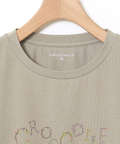 ロゴプリント 七分袖 Tシャツ