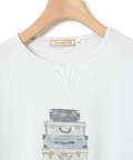 プリント 七分袖 Tシャツ