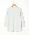 プリント 七分袖 Tシャツ