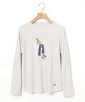 スムース プリント Tシャツ
