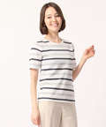 ☆5/8読売新聞掲載☆ジャガードボーダーTシャツ