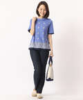 パネルプリントTシャツ
