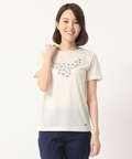 花モチーフTシャツ