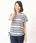 地柄ジャガードTシャツ