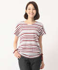 地柄ジャガードTシャツ