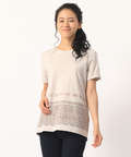 レースプリントTシャツ