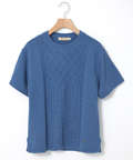 コットンウール ハーフスリーブ ニット【手洗いOK】