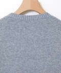 コットンウール ハーフスリーブ ニット【手洗いOK】