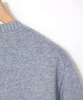 コットンウール ハーフスリーブ ニット【手洗いOK】