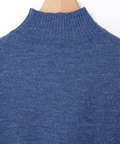 ウールブレンド タートルネック ニット【手洗いOK】