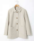ミドル丈 ステンカラー コート