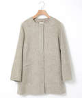 ファインウール ミドル丈コート