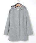 ファインウール ミドル丈コート