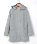 ファインウール ミドル丈コート