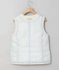 ノーカラー ダウン ベスト【一部店舗限定】