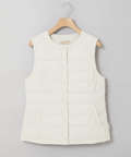 ノーカラー ダウン ベスト【一部店舗限定】