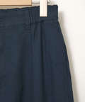 ウエストゴム タック ワイド パンツ