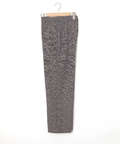 裏起毛 チェック パンツ