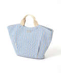 ストライプ トートバッグ