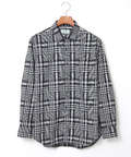 サーモ素材 チェック柄 シャツ