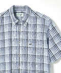 スノーコットン チェック シャツ 【接触冷感】