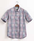 ストライプ柄ボタンダウンシャツ【JAPAN FABRIC】