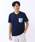 スノーコットン ジャカード Tシャツ【接触冷感】