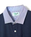 スノーコットン 布帛襟 ポロシャツ【接触冷感】