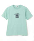 シャドーボーダー ロゴプリント Tシャツ 【吸汗速乾】