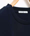 プレーティング天竺 クルーネック Tシャツ