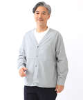 シボ加工 ストレッチ カーディガン【WEB・一部店舗限定】【セットアップ対応】