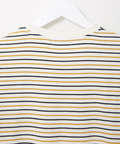 ボーダー クルーネック カットソー【ウガンダ オーガニック コットン】