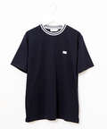 天竺 襟ライン Tシャツ
