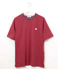 天竺 襟ライン Tシャツ