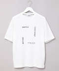 プリント クルーネック Tシャツ