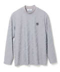 パイル ジャカード ハイネックTシャツ