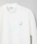 パイル ジャカード ハイネックTシャツ