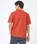 鹿の子 襟デザイン Tシャツ
