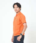 ロゴプリント ニット ポロシャツ【ZERO POLO SHIRT】