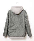 フード付き 中綿 ジャケット