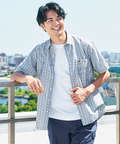【6/1読売新聞掲載】ストライプ シャツ【吸汗速乾】