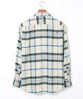 チェック柄 ボタンダウン シャツ