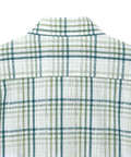 スノーコットン チェック シャツ 【接触冷感】