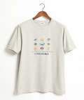 フィッシュプリントTシャツ