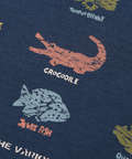 フィッシュプリントTシャツ