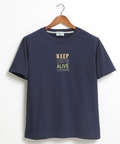 ワードモチーフTシャツ【吸汗速乾】