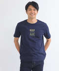 ワードモチーフTシャツ【吸汗速乾】