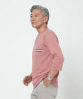 ヘンリーネック 七分袖 Tシャツ【吸汗速乾】